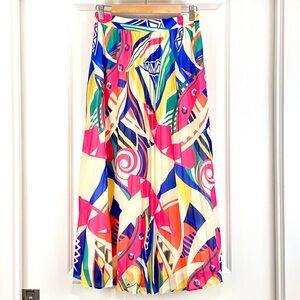 Flying Tomato Geometric Midi Skirt, Small